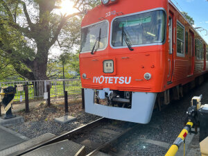 伊予鉄の郊外電車
