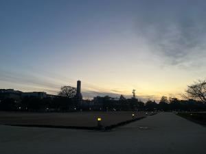 たそがれの堀之内公園