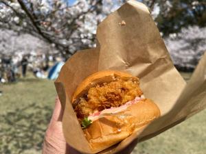 かわはぎカツバーガー