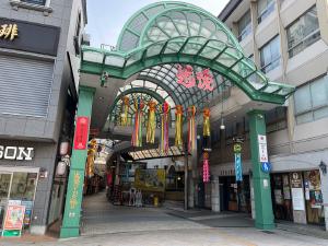 道後商店街の七夕飾り