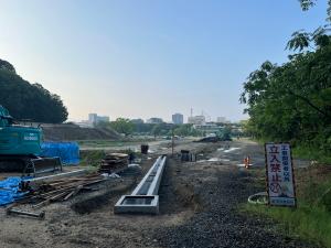 堀之内公園の工事