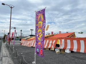 ハロウィンの屋台