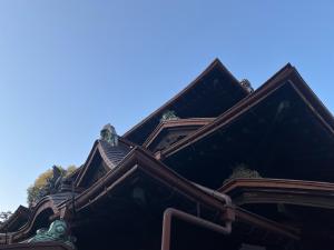 道後温泉本館のひさし